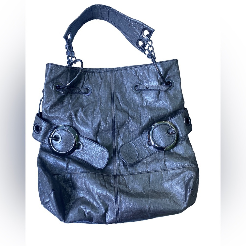Big Buddha shoulder bag in incredible taupe color
